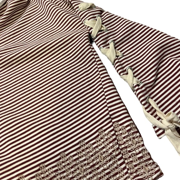 POL Cowl Neck Striped Sweater | Women’s M - Picture 8 of 9